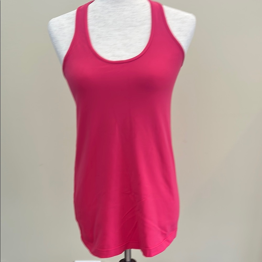 Lululemon Red/Pink Racerback Tank Top